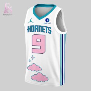 Close-up image of 2026 Megan Moroney x Charlotte Hornets Jersey 2 showcasing its distinctive craftsmanship.