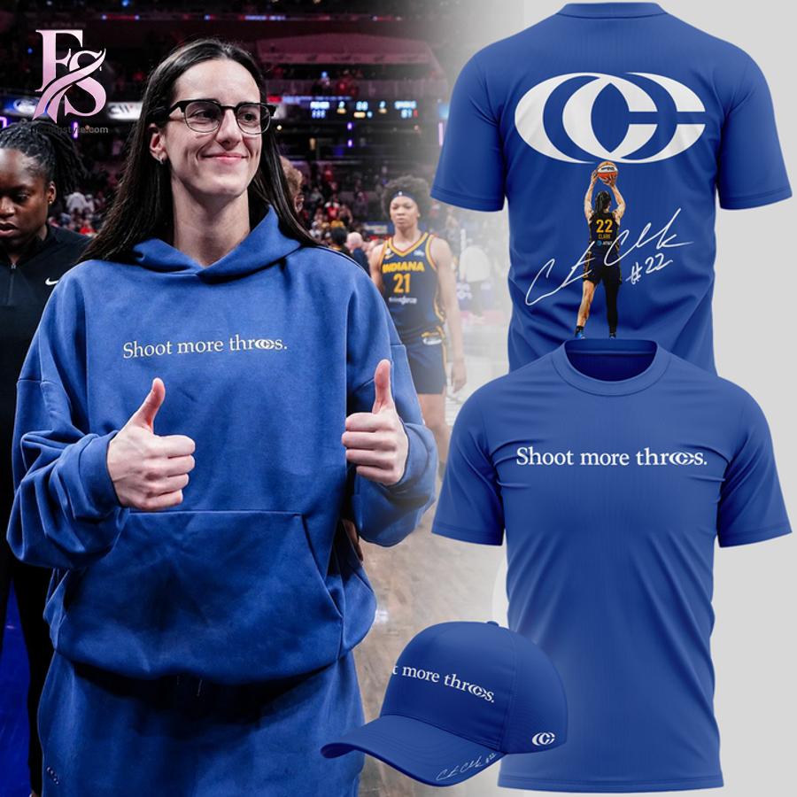2026 Shoot More Threes Caitlin Clark Indiana Fever Shirt 1 featuring a standout look with carefully crafted details.