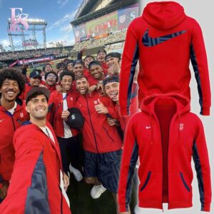 Contemporary fashion apparel in 2026 Special Edition U S Soccer Red Hoodie 1 featuring a clean design, quality materials, and a comfortable fit for daily wear.