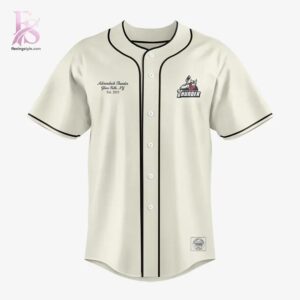 Premium view of Adirondack Thunder Baseball Jersey 2 with a bold design and everyday appeal.