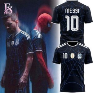 Argentina Spiderman Lionel Messi 10 World Cup Shirt 1 featuring a standout look with carefully crafted details.
