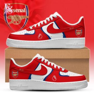 Contemporary fashion apparel in Arsenal EPL 26 27 Air Force Shoes 1 featuring a clean design, quality materials, and a comfortable fit for daily wear.