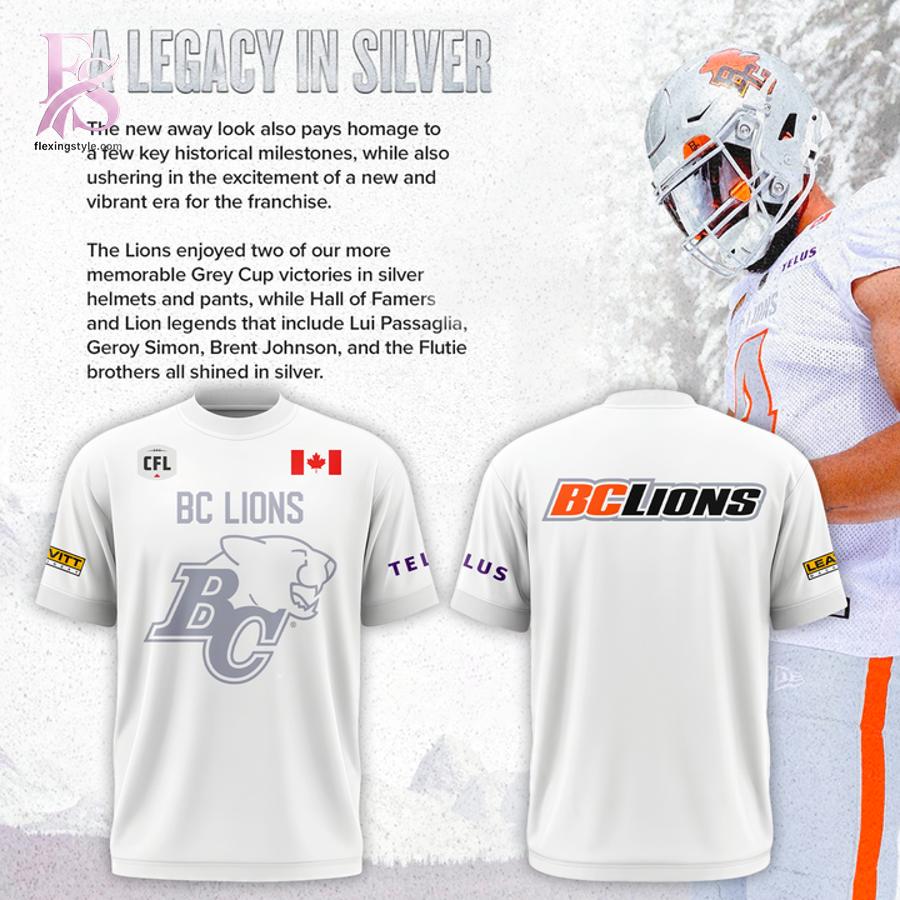 Contemporary fashion apparel in BC LIONS Pacific Frost 2026 Shirt 1 featuring a clean design, quality materials, and a comfortable fit for daily wear.