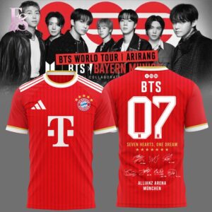 Premium look of BTS WORLD TOUR ARIRANG IN Munich Shirt 1 with eye-catching details and quality craftsmanship.