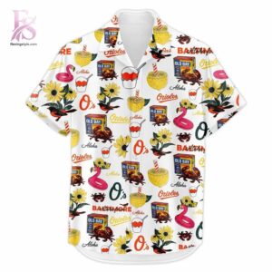 Close-up image of Baltimore Orioles 2026 Birdland Hawaiian Shirt 2 showcasing its distinctive craftsmanship.