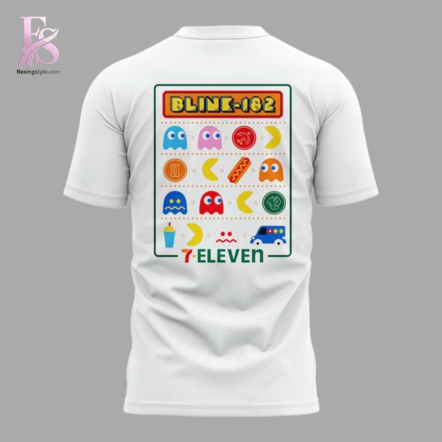 Premium look of Blink 182 x PAC MAN T Shirt 3 with eye-catching details and quality craftsmanship.
