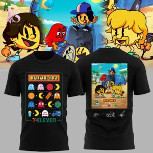 Premium look of Blink 182 x Pac Man San Diego Comic 2026 Shirt 1 with eye-catching details and quality craftsmanship.