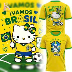 Brasil Soccer Hello Kitty Hoodie 2 featuring a standout look with carefully crafted details.