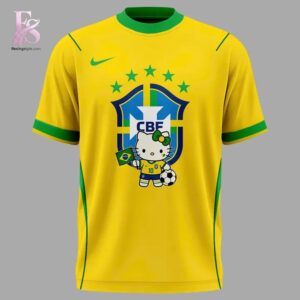 Brazil Soccer x Hello Kitty T Shirt 2 featuring a standout look with carefully crafted details.
