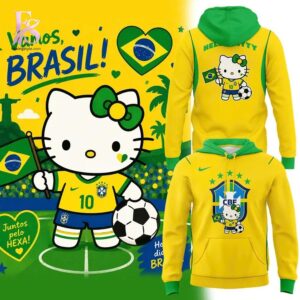 Brazil Soccer x Hello Kitty T Shirt 4 featuring a standout look with carefully crafted details.