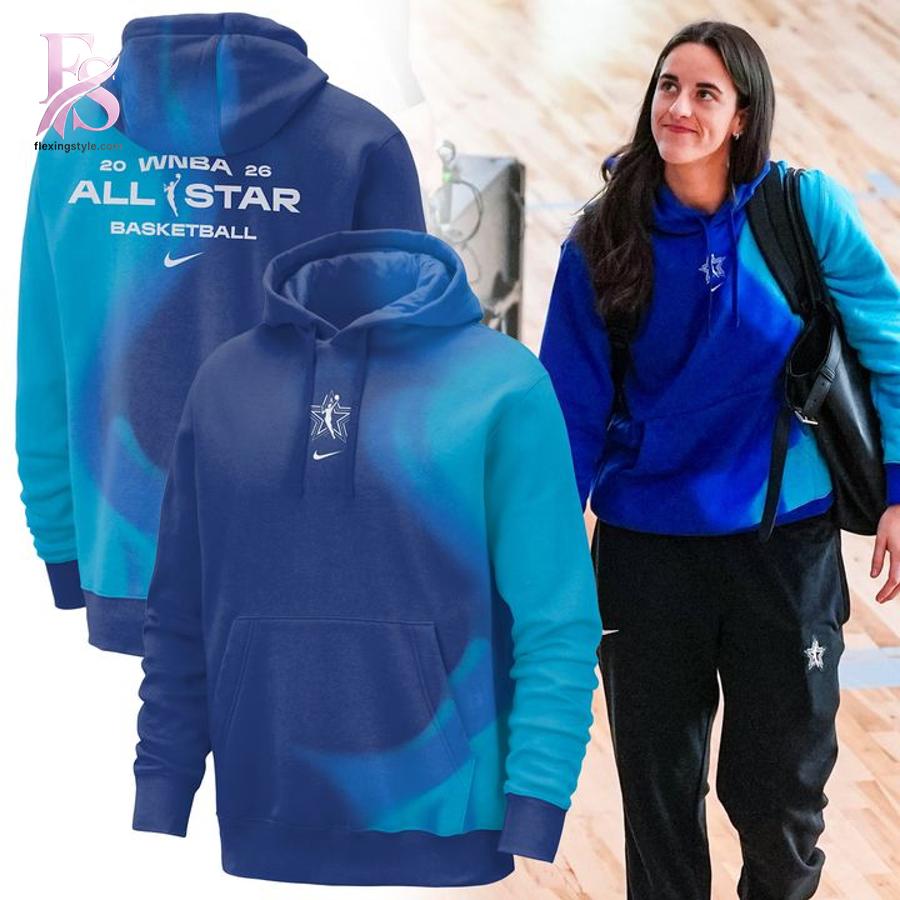 Premium look of Caitlin Clark WNBA All Star Weekend Nike Basketball Hoodie 1 with eye-catching details and quality craftsmanship.
