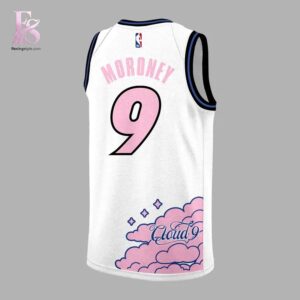 Close-up image of Charlotte Hornets 2026 Megan Moroney Jersey 2 showcasing its distinctive craftsmanship.