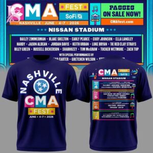 Country Music Association Festival Shirt 2026 1 featuring a standout look with carefully crafted details.