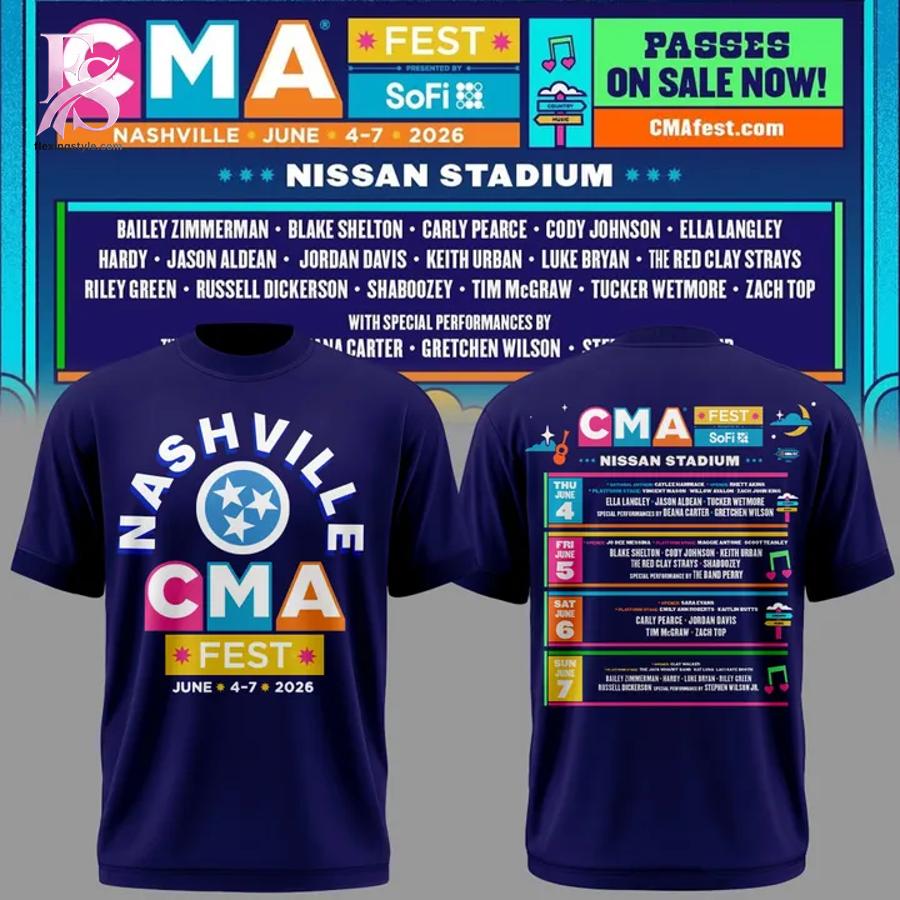 Country Music Association Festival Shirt 2026 1 featuring a standout look with carefully crafted details.