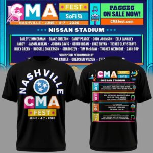 Country Music Association Festival Shirt 2026 6 featuring a standout look with carefully crafted details.