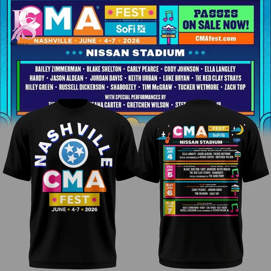 Country Music Association Festival Shirt 2026 6 featuring a standout look with carefully crafted details.