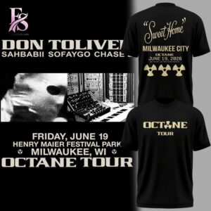 DON TOLIVER OCTANE TOUR Milwaukee Shirt 1 featuring a standout look with carefully crafted details.