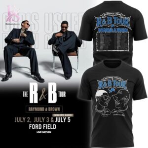 Contemporary fashion apparel in Detroit Lions R B Tour Shirt 1 featuring a clean design, quality materials, and a comfortable fit for daily wear.