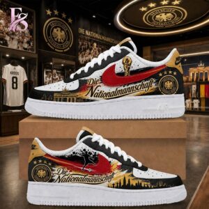 Premium look of Die Nationalmannschaft Nike Air Force 1 1 with eye-catching details and quality craftsmanship.