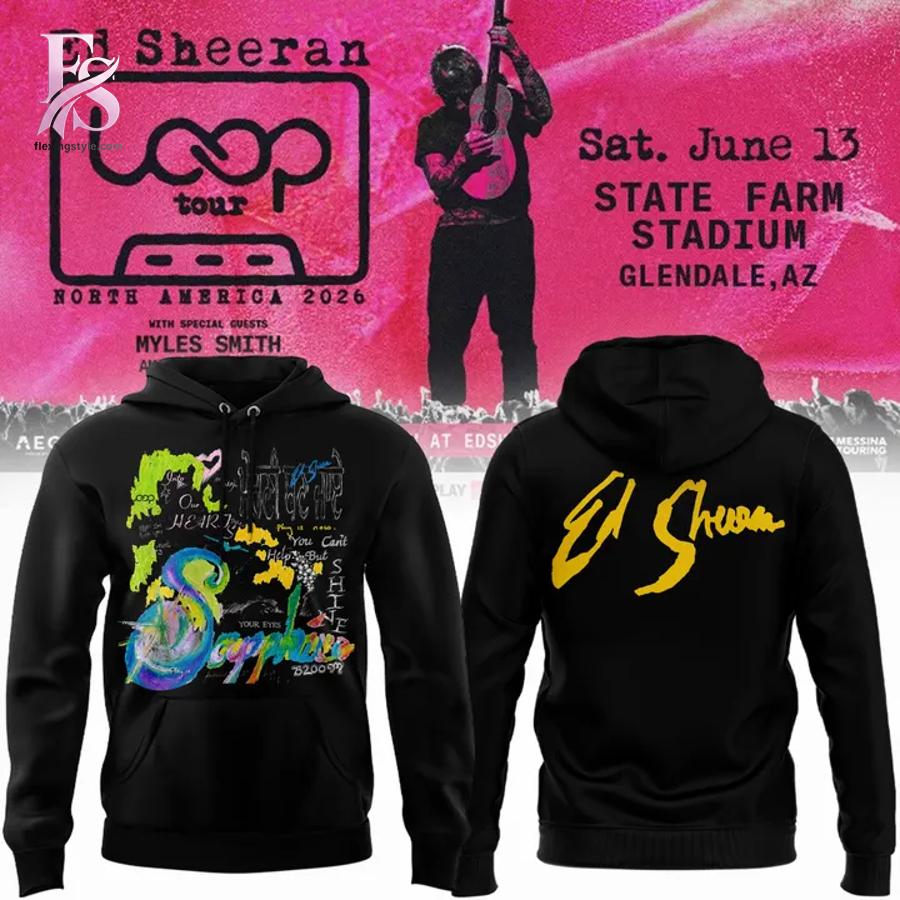 Ed Sheeran North American Loop tour 2026 Hoodie 1 1 featuring a standout look with carefully crafted details.
