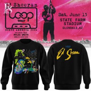 Ed Sheeran North American Loop tour 2026 Hoodie 2 1 featuring a standout look with carefully crafted details.
