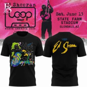 Ed Sheeran North American Loop tour 2026 Hoodie 3 1 featuring a standout look with carefully crafted details.