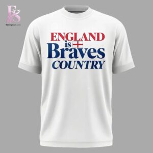 Contemporary fashion apparel in England is Braves Country T Shirt 2 featuring a clean design, quality materials, and a comfortable fit for daily wear.