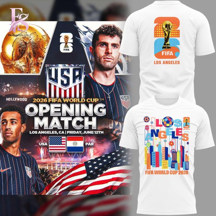 Contemporary fashion apparel in FIFA World Cup 2026 USA Los Angeles Homestyle Hoodie 2 featuring a clean design, quality materials, and a comfortable fit for daily wear.