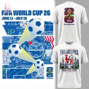Premium look of FIFA World Cup 26 Host City Philadelphia Graphic Hoodie 2 with eye-catching details and quality craftsmanship.