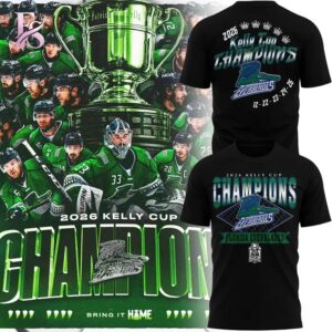 Florida Everblades 2025 26 KELLY CUP CHAMPIONS Shirt 1 featuring a standout look with carefully crafted details.