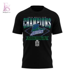 Florida Everblades 2025 26 KELLY CUP CHAMPIONS Shirt 2 featuring a standout look with carefully crafted details.