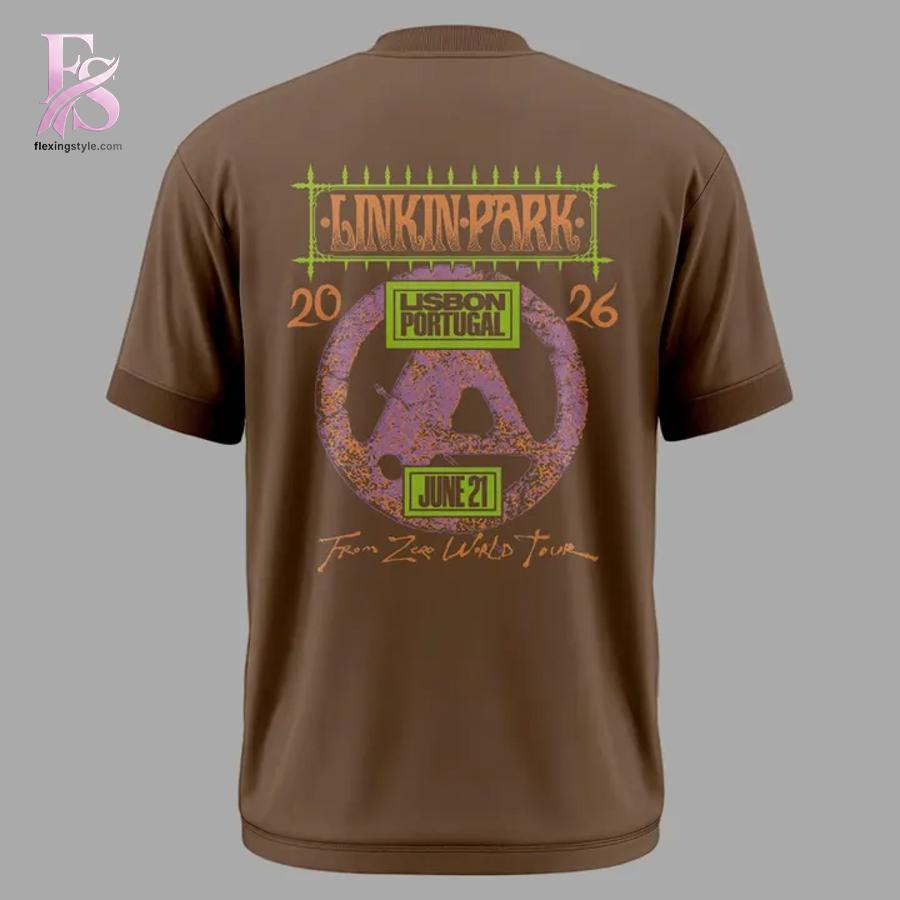 From Zero World Tour Linkin Park T Shirt 3 featuring a standout look with carefully crafted details.