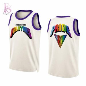 Golden State Valkyries x Pride Night Jersey 1 featuring a standout look with carefully crafted details.