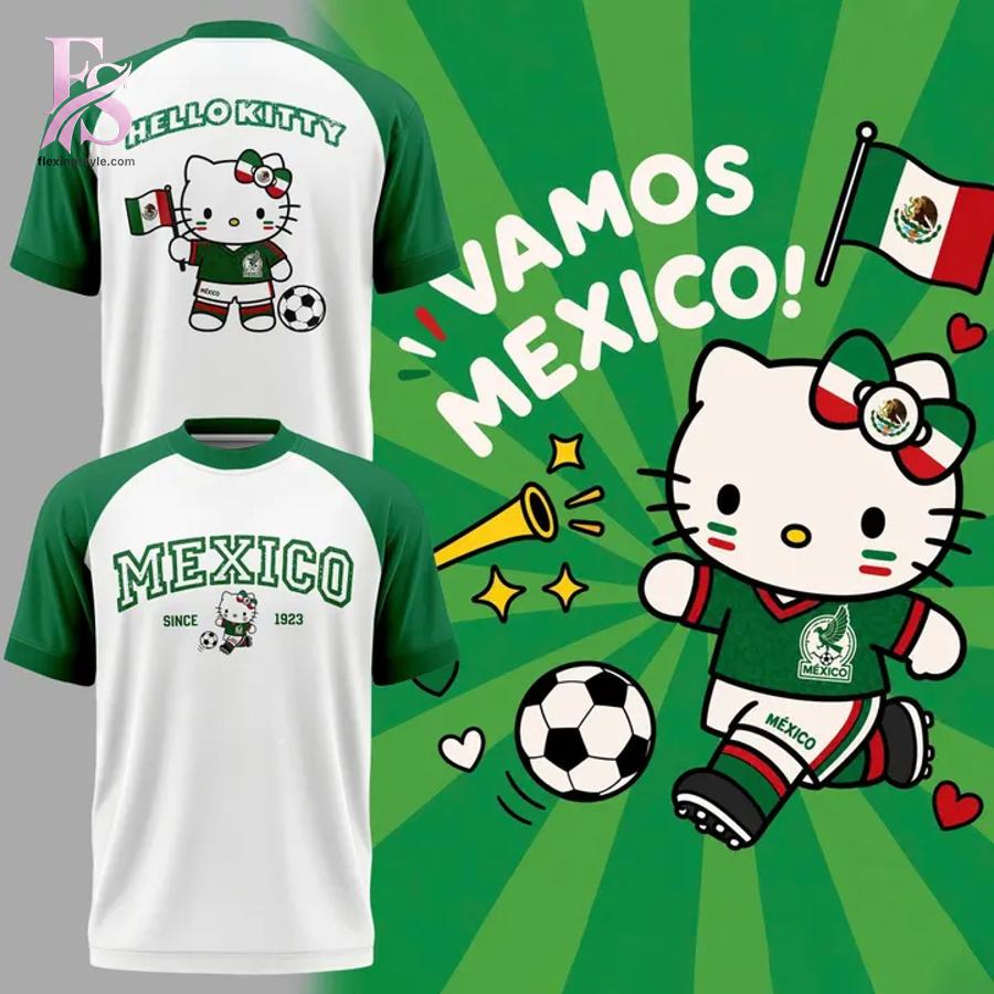 Premium look of Hello Kitty Mexico Soccer Since 1923 Shirt 1 with eye-catching details and quality craftsmanship.