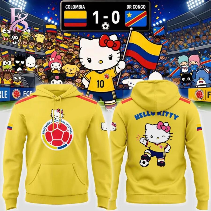 Hello Kitty x Colombia Soccer Hoodie 1 featuring a standout look with carefully crafted details.