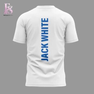 Close-up image of Jack White Live 2026 Tour Tshirt 3 1 showcasing its distinctive craftsmanship.