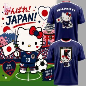 Japan Soccer x Hello Kitty T Shirt 1 featuring a standout look with carefully crafted details.