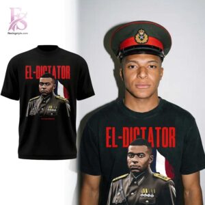 Kylian Mbappe EL Dictator World Cup Meme T Shirt 1 featuring a standout look with carefully crafted details.