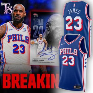 Premium look of LeBron James White Philadelphia 76ers Swingman Jersey 4 with eye-catching details and quality craftsmanship.