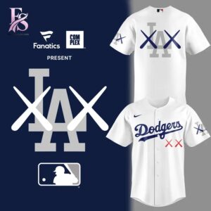 Los Angeles Dodgers KAWS Baseball Jersey 1 stylish fashion apparel for everyday casual wear with modern design and premium comfort