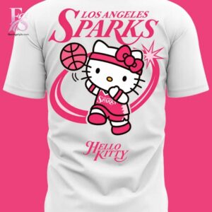 Los Angeles Sparks Hello Kitty Night 2026 T Shirt 3 featuring a standout look with carefully crafted details.