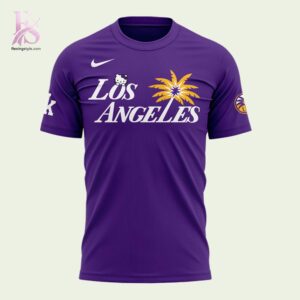 Premium view of Los Angeles Sparks Hello Kitty Shirt 2 with a bold design and everyday appeal.