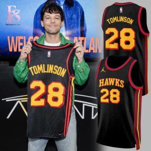 Louis Tomlinson Atlanta Hawks Basketball Jersey 1 stylish fashion apparel for everyday casual wear with modern design and premium comfort