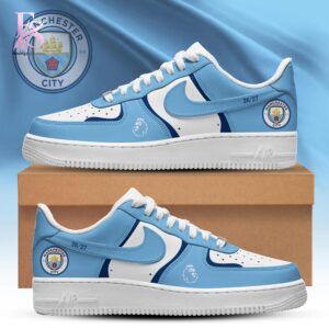 Premium look of Manchester City EPL 26 27 Air Force Shoes 1 with eye-catching details and quality craftsmanship.