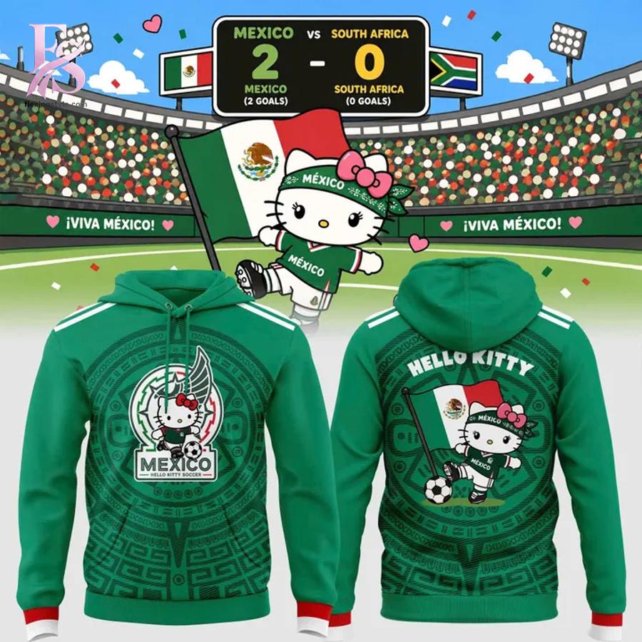 Mexico Soccer x Hello Kitty Hoodie 1 featuring a standout look with carefully crafted details.