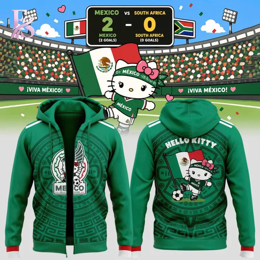 Mexico Soccer x Hello Kitty Hoodie 4 featuring a standout look with carefully crafted details.