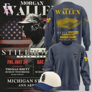 Michigan Wolverines Football Morgan Wallen Shirt 3 stylish fashion apparel for everyday casual wear with modern design and premium comfort