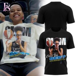 Contemporary fashion apparel in Minnesota Lynx Black Olivia Miles Slam Shirt 1 featuring a clean design, quality materials, and a comfortable fit for daily wear.