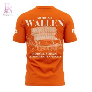 Morgan Wallen tour Clemson Memorial Stadium 2026 Shirt 3 featuring a standout look with carefully crafted details.