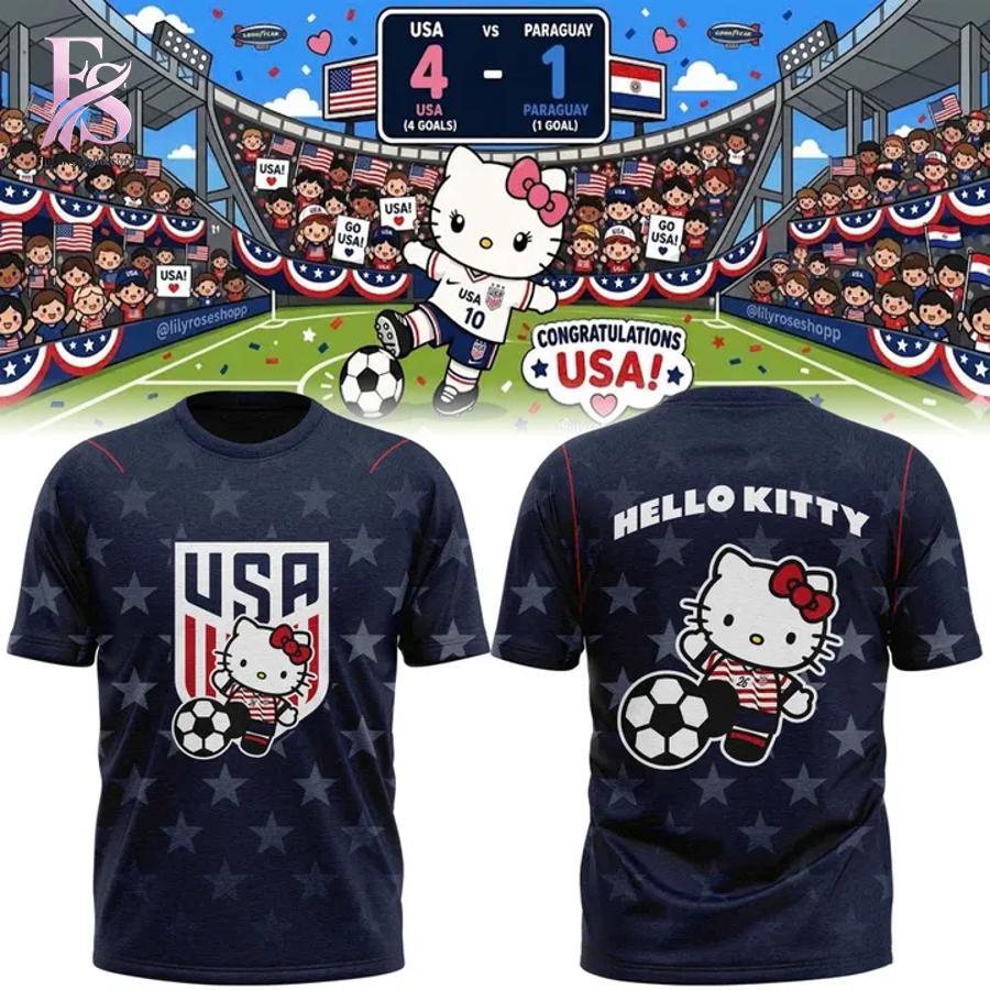 Navy US Soccer x Hello Kitty T Shirt 1 featuring a standout look with carefully crafted details.